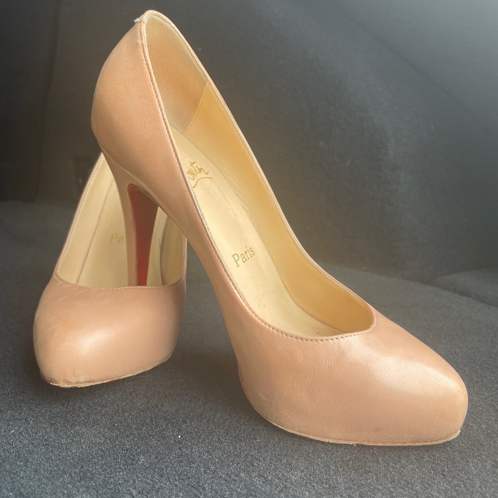 Louboutin Nude Heels